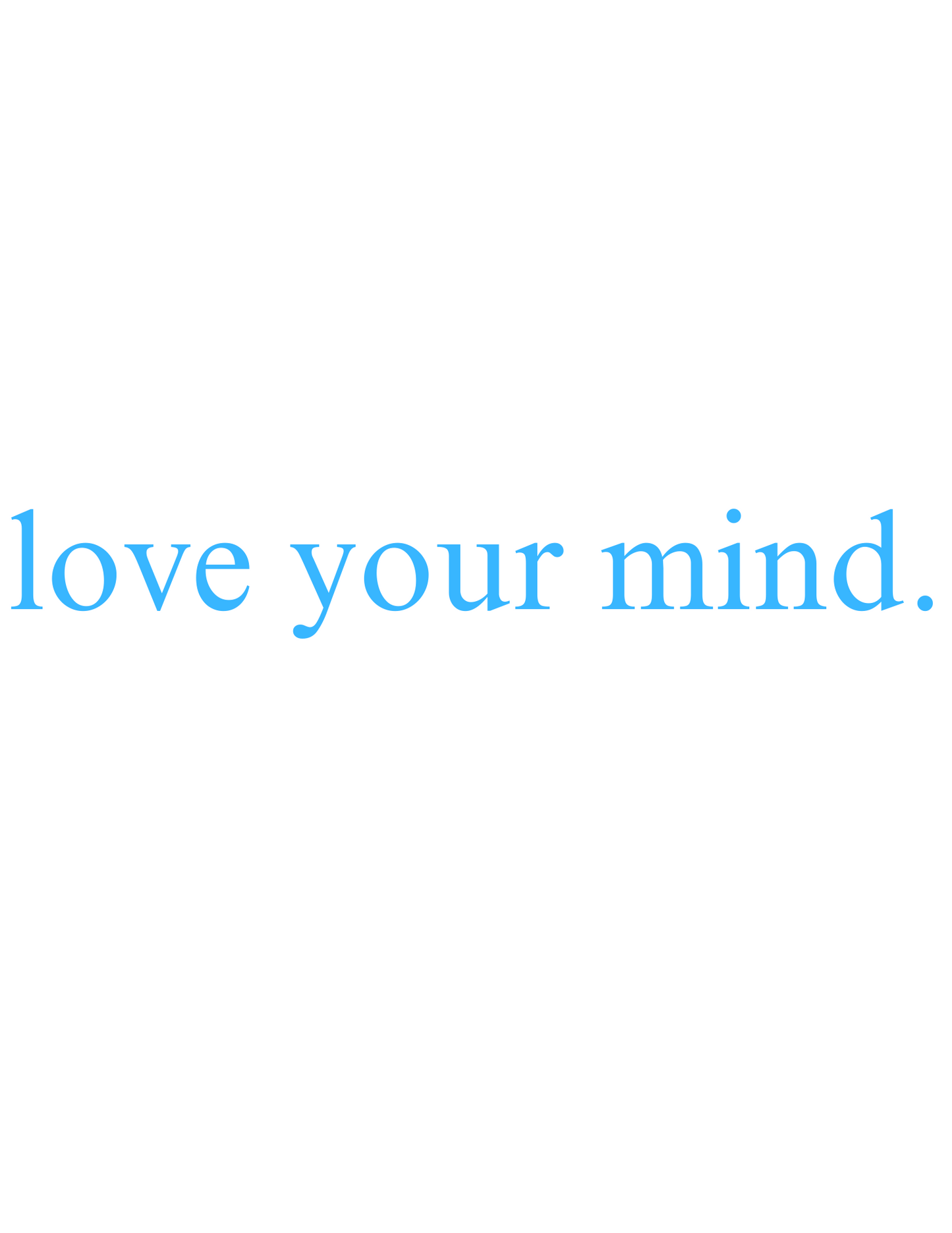 love your mind. Mini Backpack