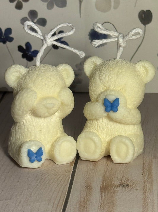 Set of Bear (Pillar Soy Wax) Candles